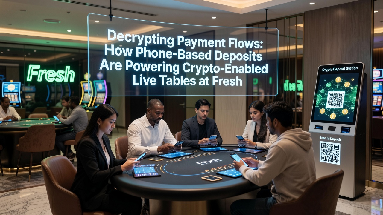 Crypto wallet confirmation screen overlaid on a live blackjack table during a phone-funded session