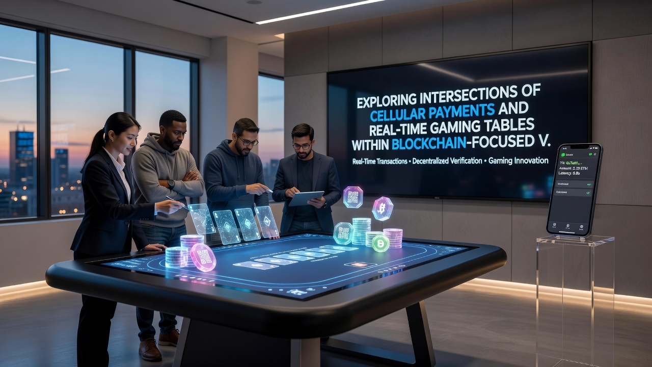 Live dealer table interface with blockchain transaction logs and mobile payment confirmation